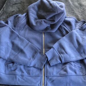 Lululemon scuba full zip with hood. Never worn